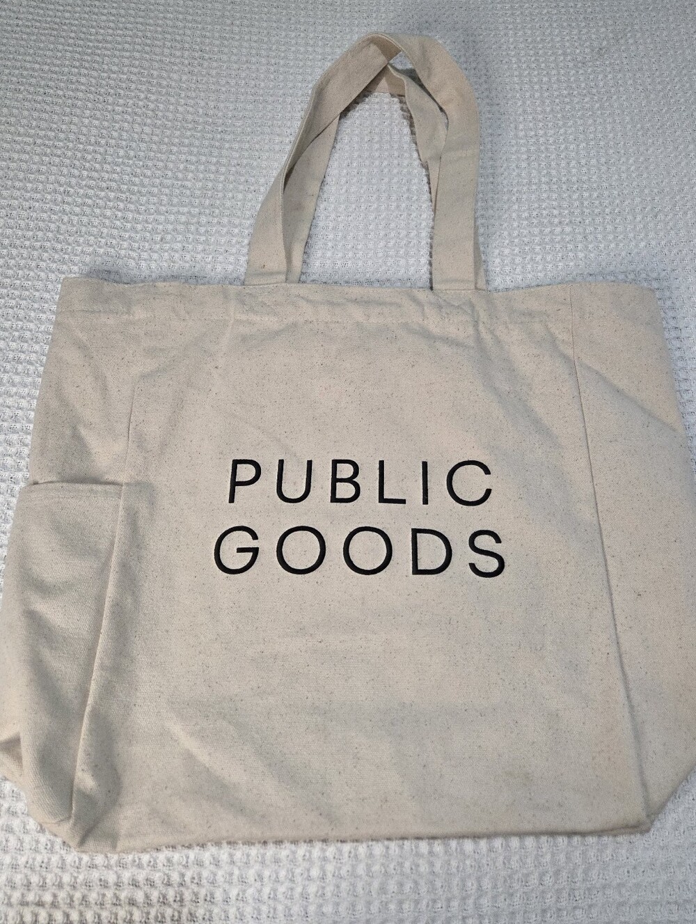 Public Goods Canvas Tote